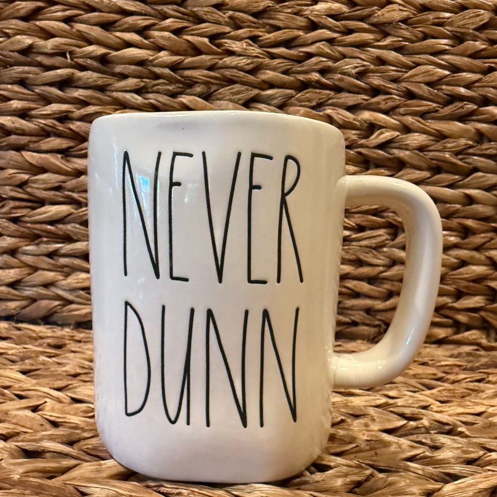 Rae Dunn White Ceramic Mug